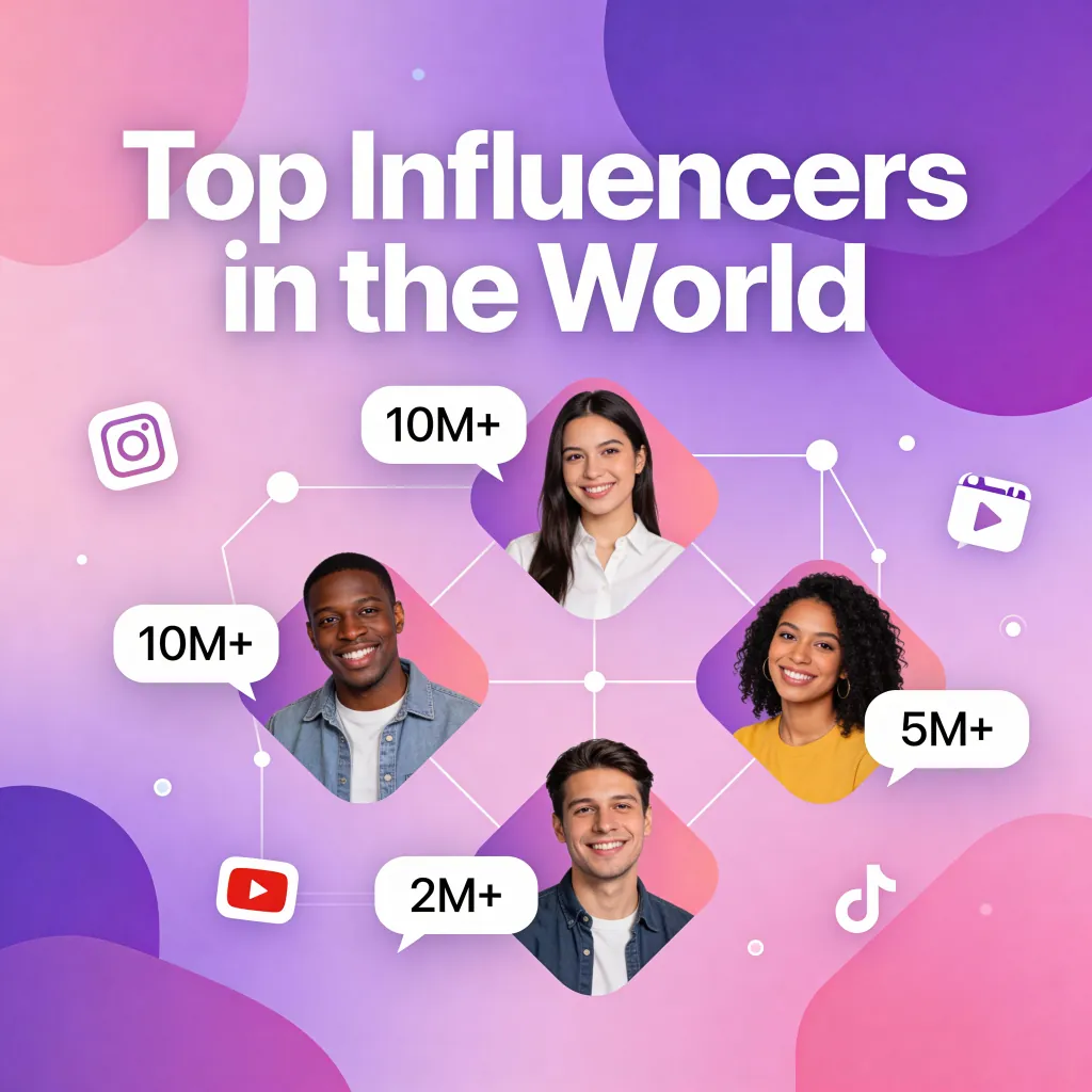 Top 25 Influencers in the World [2026]
