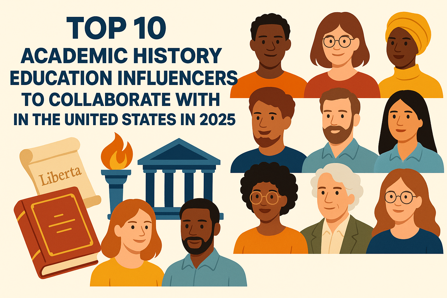 Top 10 Academic History Education Influencers to Collaborate with in the United States in 2025