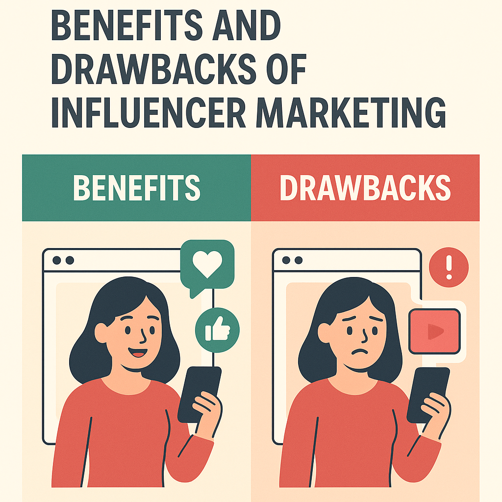 What Are Some Benefits and Drawbacks of Influencer Marketing?