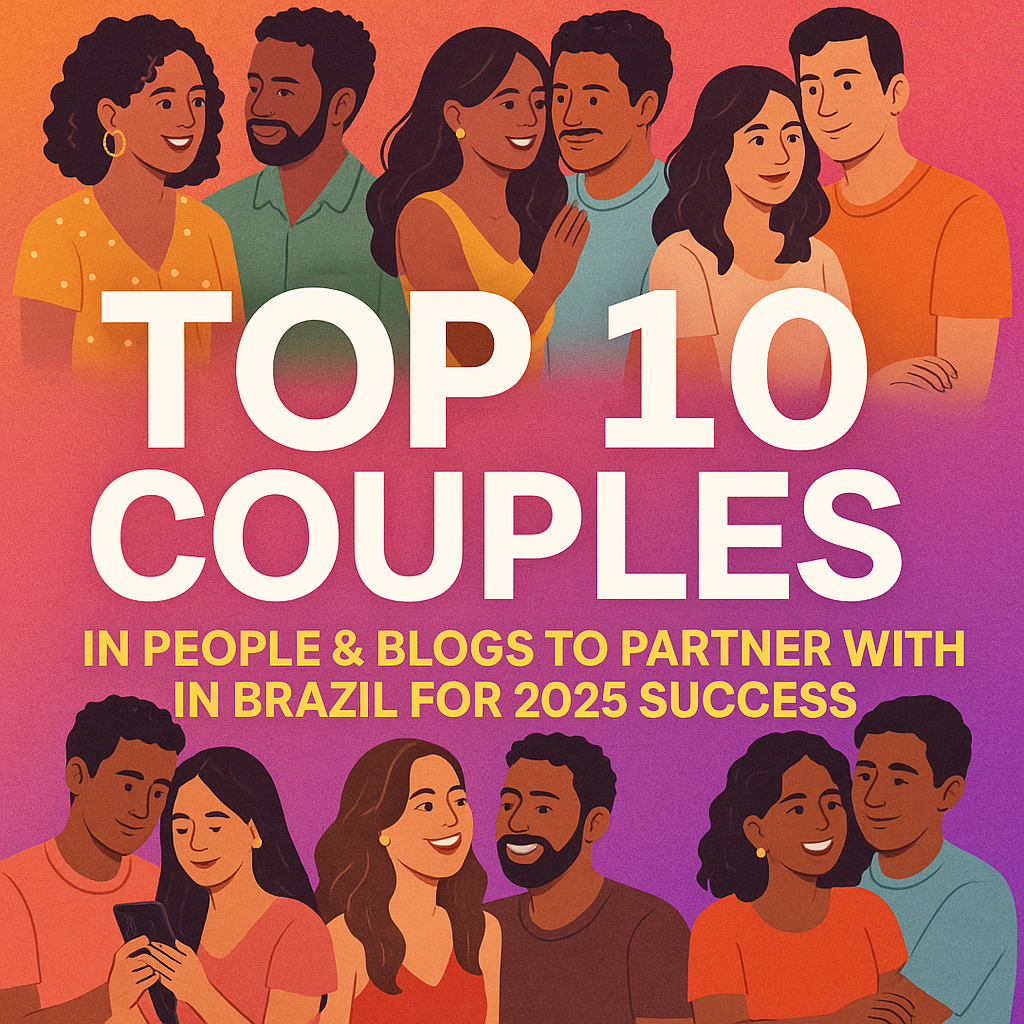 Top 10 Couples in People & Blogs to Partner with in Brazil for 2025 Success