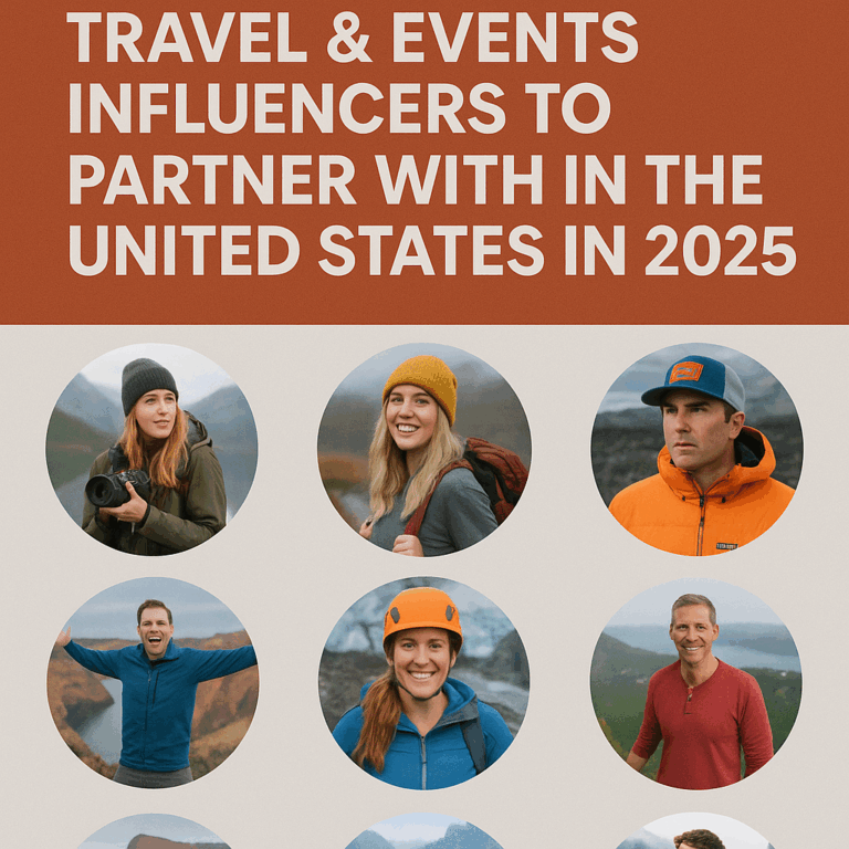 Top 9 Adventure Travel & Events Influencers to Partner with in the United States in 2025