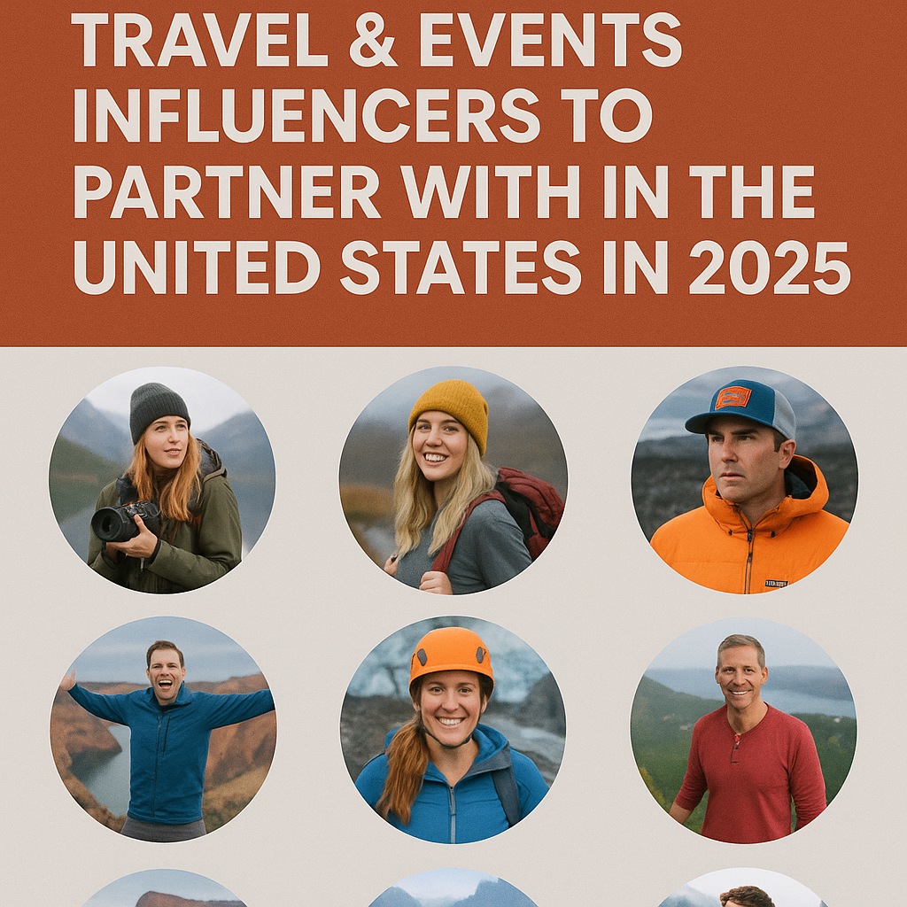 Top 9 Adventure Travel & Events Influencers to Partner with in the United States in 2025